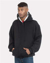 Bayside 940 Unisex USA-Made Super Heavy Thermal Lined Full-Zip Hooded Sweatshirt