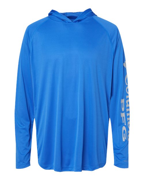 Columbia 212482 Unisex PFG Terminal Tackle™ Hooded Long Sleeve T-Shirt