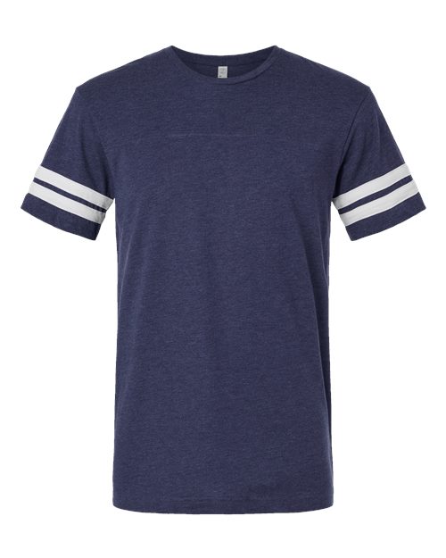 LAT 6937 Men's Football Fine Jersey Tee