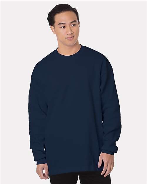 Bayside 8205 Men's USA-Made Heavyweight Waffle Knit Thermal