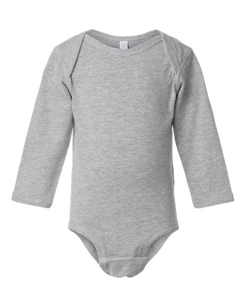 Rabbit Skins 4421 Infant Fine Jersey Long Sleeve Bodysuit
