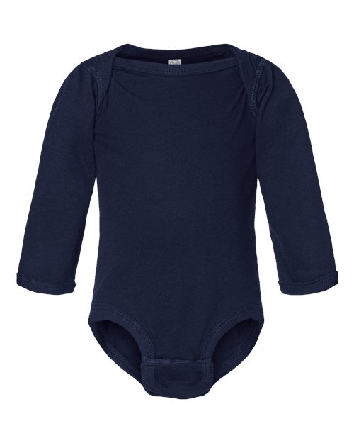 Rabbit Skins 4421 Infant Fine Jersey Long Sleeve Bodysuit