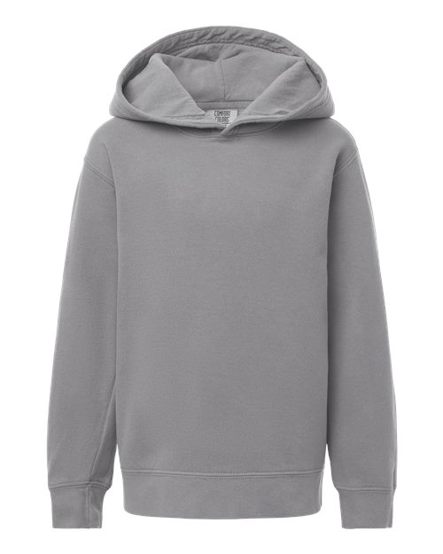 Comfort Colors 1467Y Youth Garment-Dyed Lightweight Fleece Hooded Sweatshirt