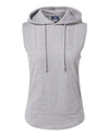 MV Sport W24131 Women's Kinsley Sleeveless Hooded Sweatshirt