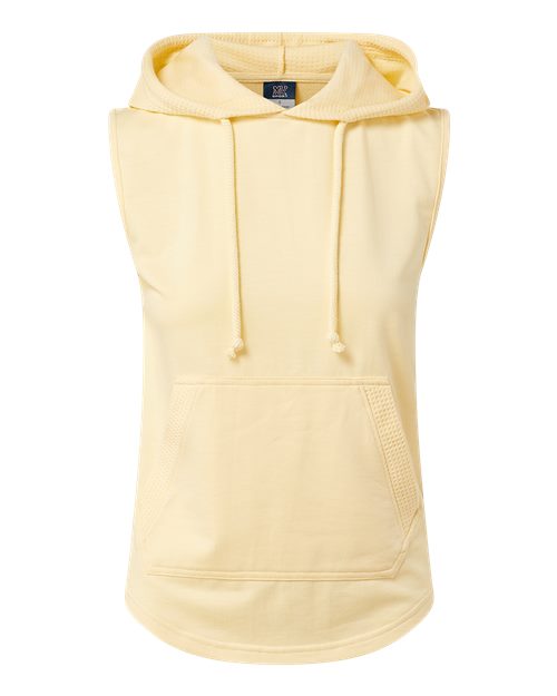 MV Sport W24131 Women's Kinsley Sleeveless Hooded Sweatshirt