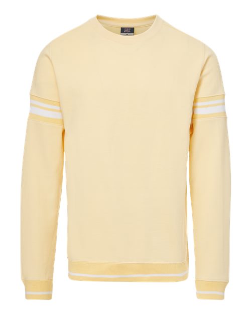 MV Sport 23404 Men's Donovan Striped Crewneck Sweatshirt