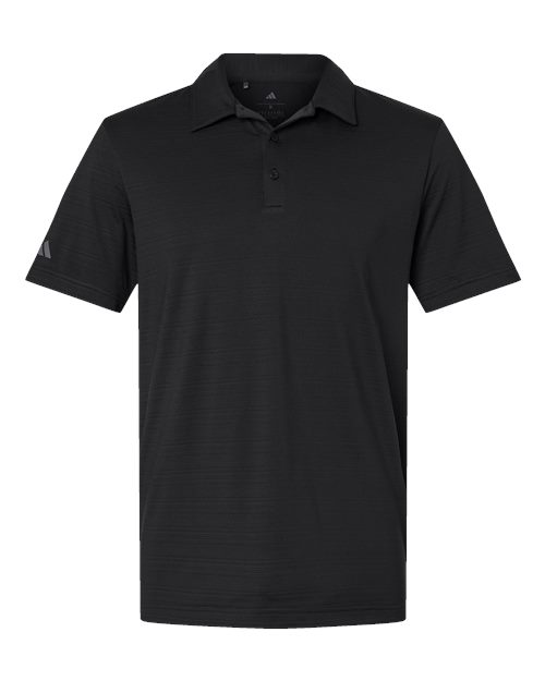 Adidas A704 Men's Textured Stripe Polo
