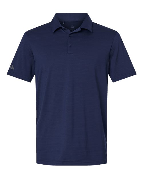 Adidas A704 Men's Textured Stripe Polo
