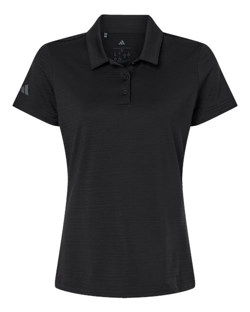 Adidas A707 Women's Textured Stripe Polo