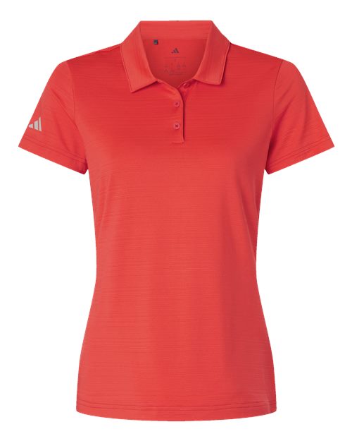 Adidas A707 Women's Textured Stripe Polo