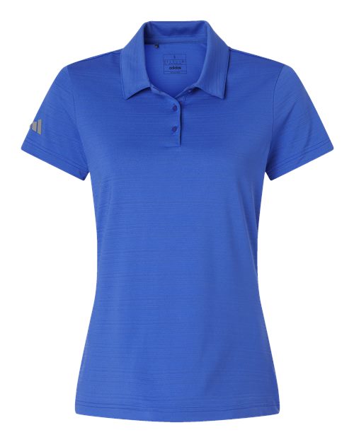 Adidas A707 Women's Textured Stripe Polo