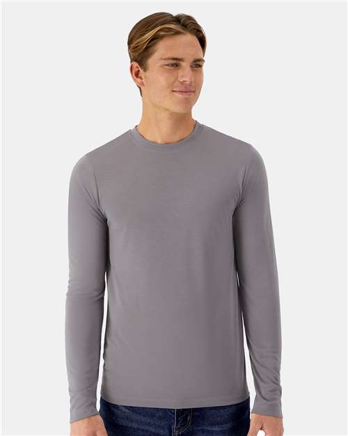 Hanes 484L Unisex Cool DRI® Cotton Touch Long Sleeve T-Shirt