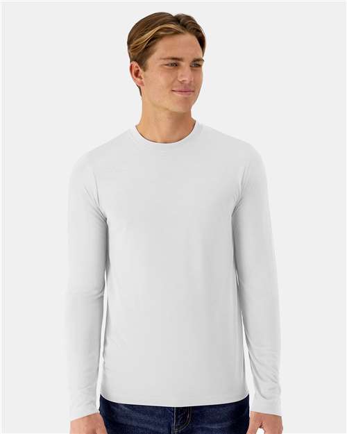 Hanes 484L Unisex Cool DRI® Cotton Touch Long Sleeve T-Shirt