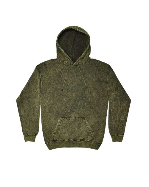 Colortone 8300 Unisex Mineral Wash Hooded Sweatshirt