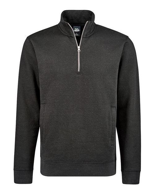 J. America 8722 Unisex BTB Fleece Quarter-Zip Sweatshirt