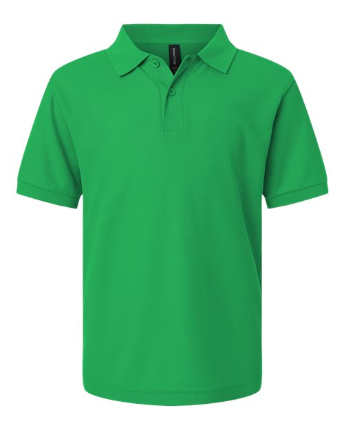 AllPro 62800Y Youth Pique Polo