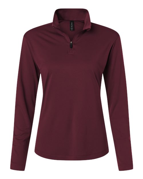 AllPro 41870L Women's Pro-Lock Performance Quarter-Zip Pullover