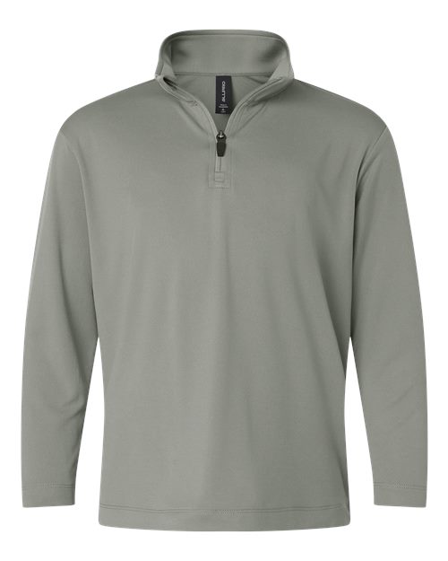 AllPro 41870Y Youth Pro-Lock Performance Quarter-Zip Pullover