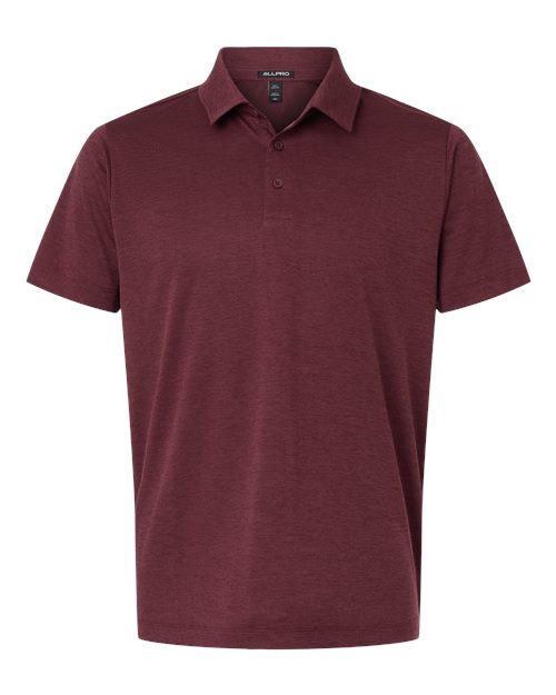 AllPro 4HM00 Men's Performance Mélange Polo