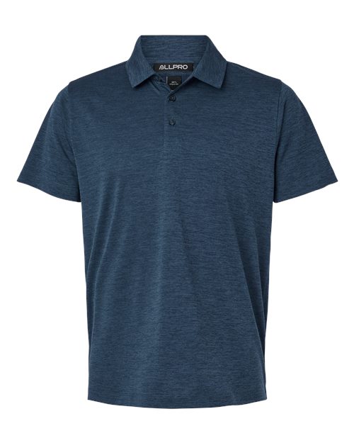 AllPro 4HM00 Men's Performance Mélange Polo