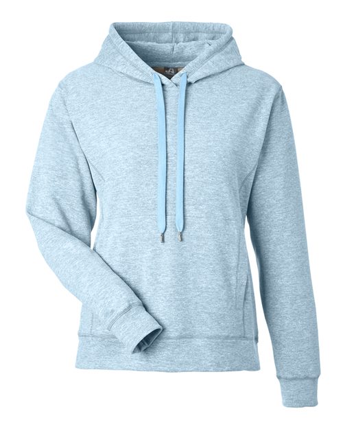 J. America 8742 Women's Electric Fleece Hooded Sweatshirt