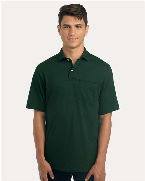 JERZEES 436MP Men's Dri-Power® Polo with Pocket