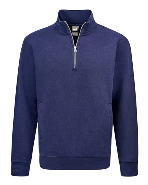 J. America 8722 Unisex BTB Fleece Quarter-Zip Sweatshirt