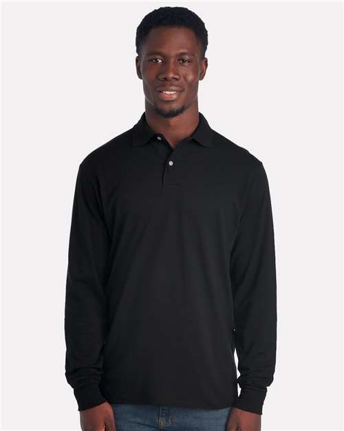 JERZEES 437LR Men's Dri-Power® Long Sleeve Polo