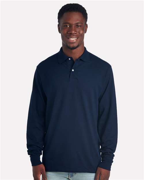 JERZEES 437LR Men's Dri-Power® Long Sleeve Polo