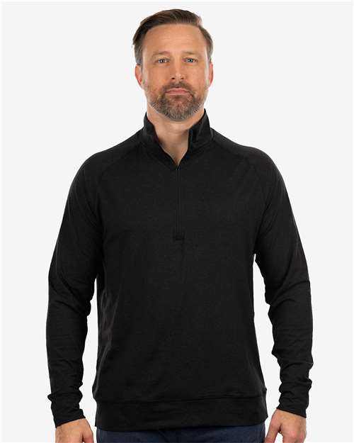 Burnside 8167 Men's Dawn to Dusk Quarter-Zip Pullover