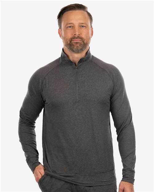 Burnside 8167 Men's Dawn to Dusk Quarter-Zip Pullover