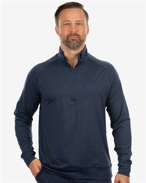 Burnside 8167 Men's Dawn to Dusk Quarter-Zip Pullover