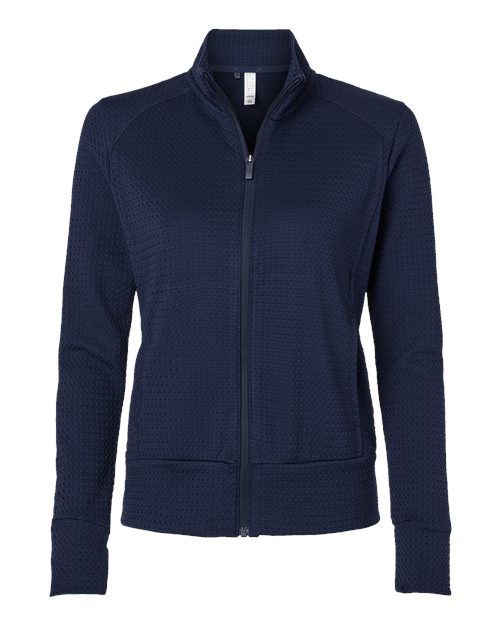 Adidas A1007 Women's Ultimate365 Textured Full-Zip Jacket