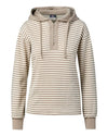 MV Sport W24128 Women's Alina Henley Hooded Sweatshirt