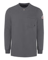 Bulwark SET2 Men's Knit Long Sleeve T-Shirt