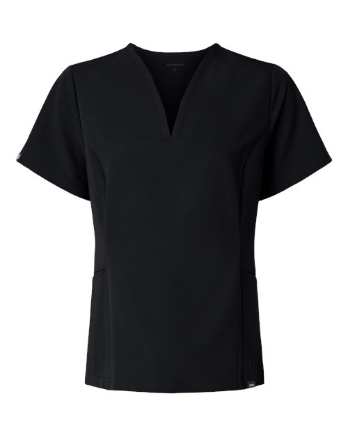 Jaanuu W10003 Women's Calix Fit & Flare Scrub V-Neck Top
