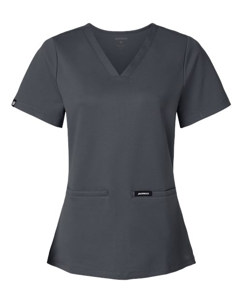 Jaanuu W30003 Women's Cesi Ultrasoft Scrub V-Neck Top