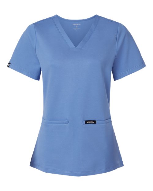 Jaanuu W30003 Women's Cesi Ultrasoft Scrub V-Neck Top
