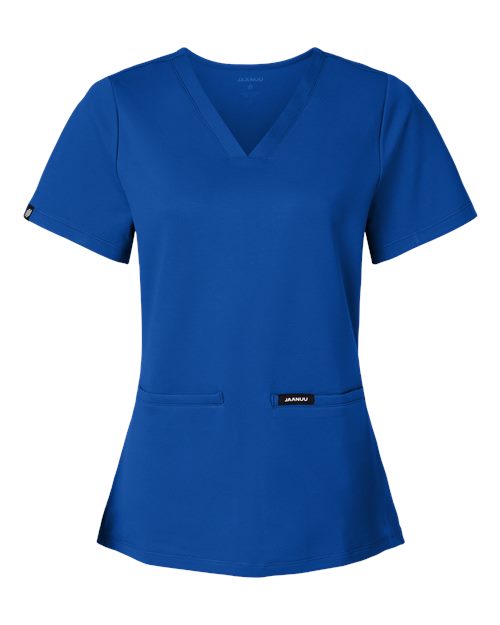 Jaanuu W30003 Women's Cesi Ultrasoft Scrub V-Neck Top