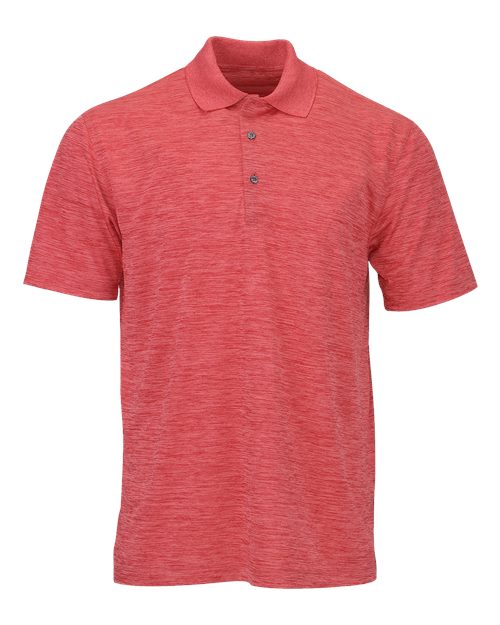 Paragon 130 Men's Dakota Striated Heather Polo