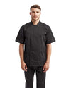 Artisan Collection by Reprime RP656 Unisex Short Sleeve Recycled Chef Coat