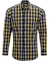 Artisan Collection by Reprime RP250 Men's Mulligan Check Long-Sleeve Cotton Shirt