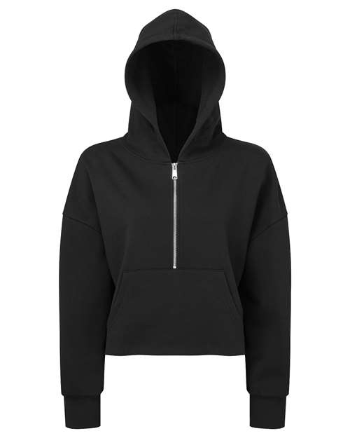 TriDri TD077 Women's Alice Half-Zip Hooded Sweatshirt