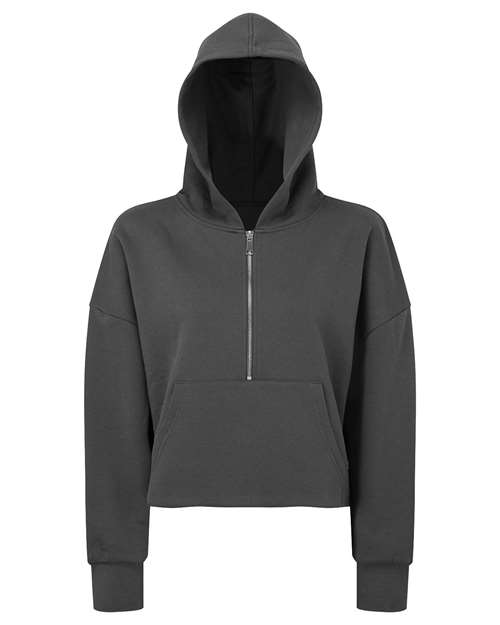 TriDri TD077 Women's Alice Half-Zip Hooded Sweatshirt