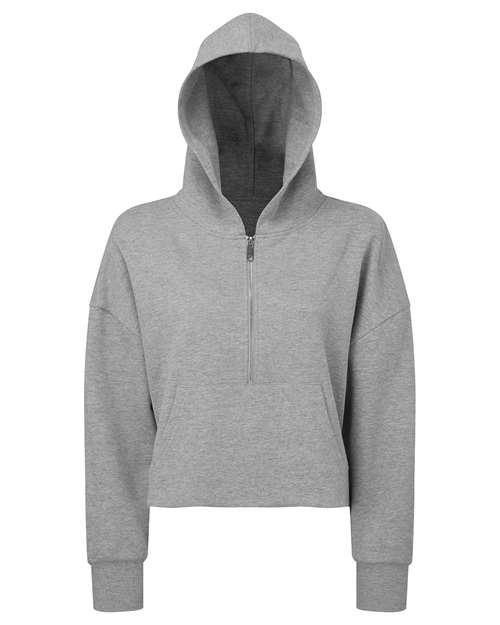 TriDri TD077 Women's Alice Half-Zip Hooded Sweatshirt