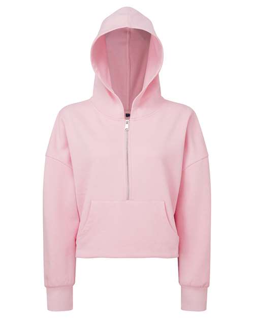 TriDri TD077 Women's Alice Half-Zip Hooded Sweatshirt
