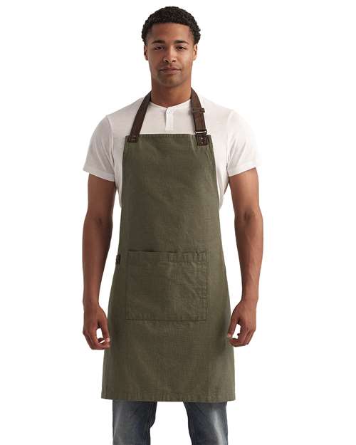 Artisan Collection by Reprime RP144 Annex Oxford Apron with Pocket