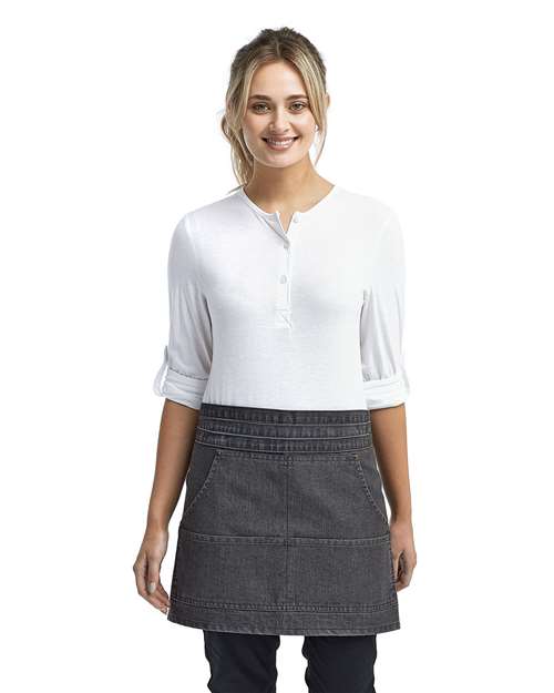 Artisan Collection by Reprime RP125 Four-Pocket Jeans Stitch Denim Waist Apron