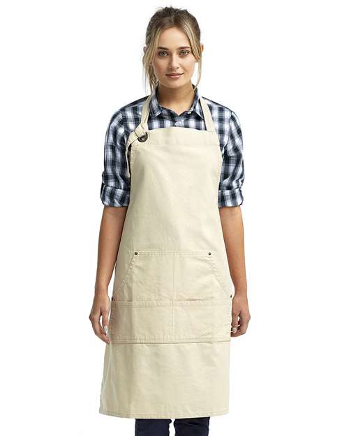 Artisan Collection by Reprime RP137 Calibre Heavy Canvas Apron with Pocket