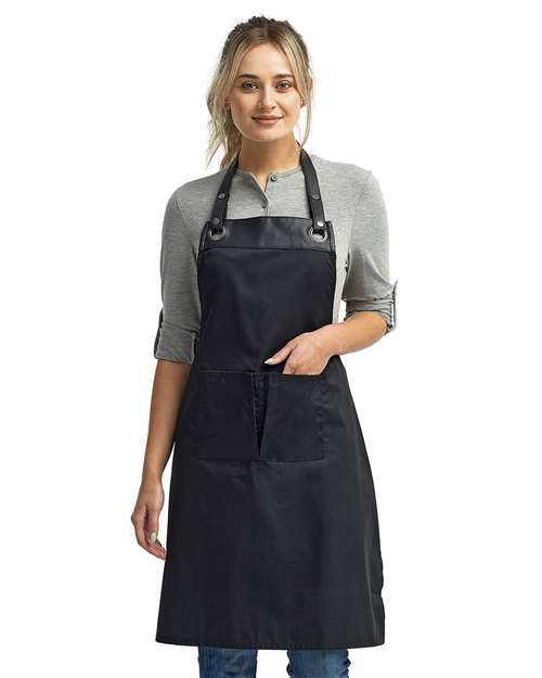 Artisan Collection by Reprime RP123 Espresso Bib Apron with Pocket